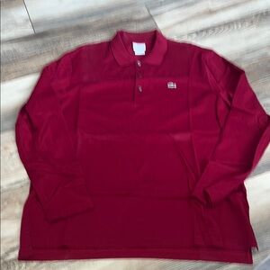 Men's Long Sleeve Red Polo Shirt
LACOSTE Mens Polo Shirt size 7(XL)